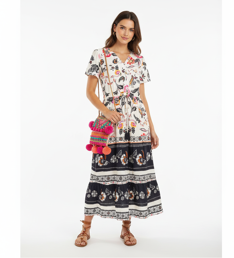 alaia maxi dress Alaa Draped Full skirt Alaia Draped Long-Sleeve Dress, Cognac,
