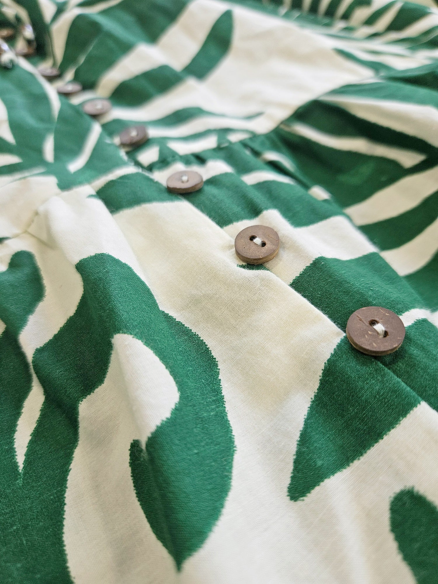 Gabriella Leaf Midi Dress