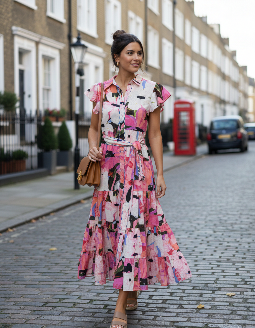 Zoya Floral Maxi Dress