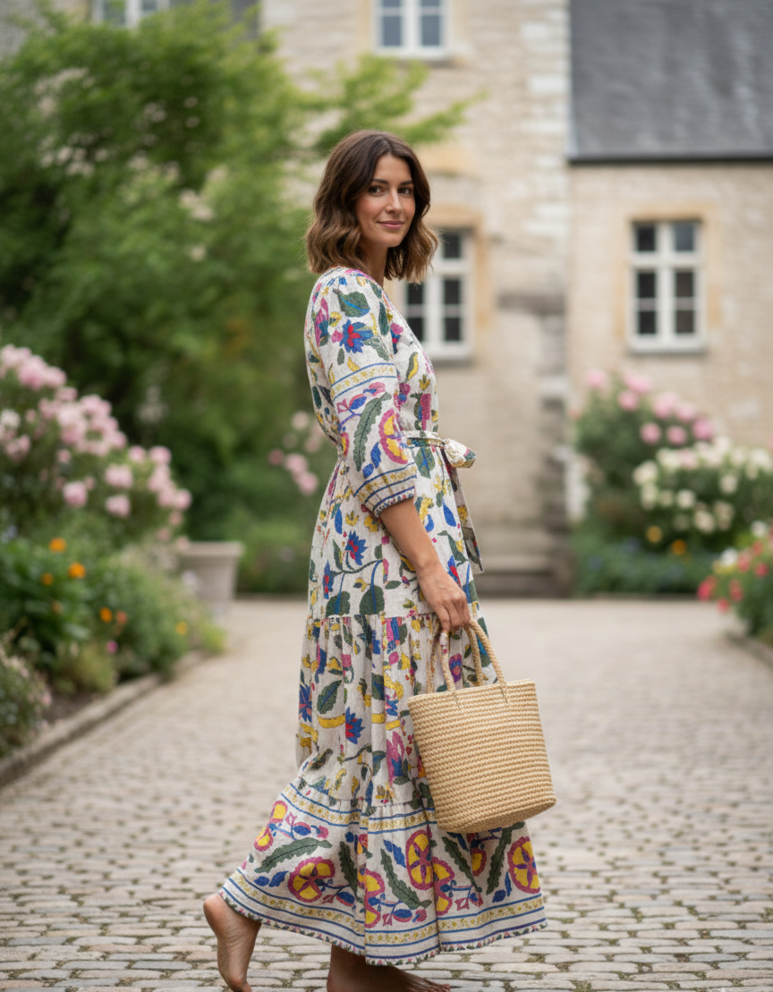 Sabine Floral Maxi Dress