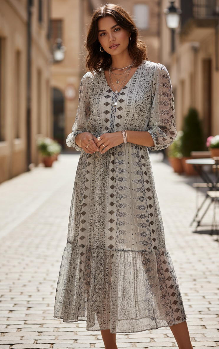 Annie Aztec Dress