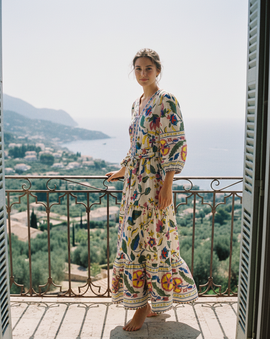 Sabine Floral Maxi Dress