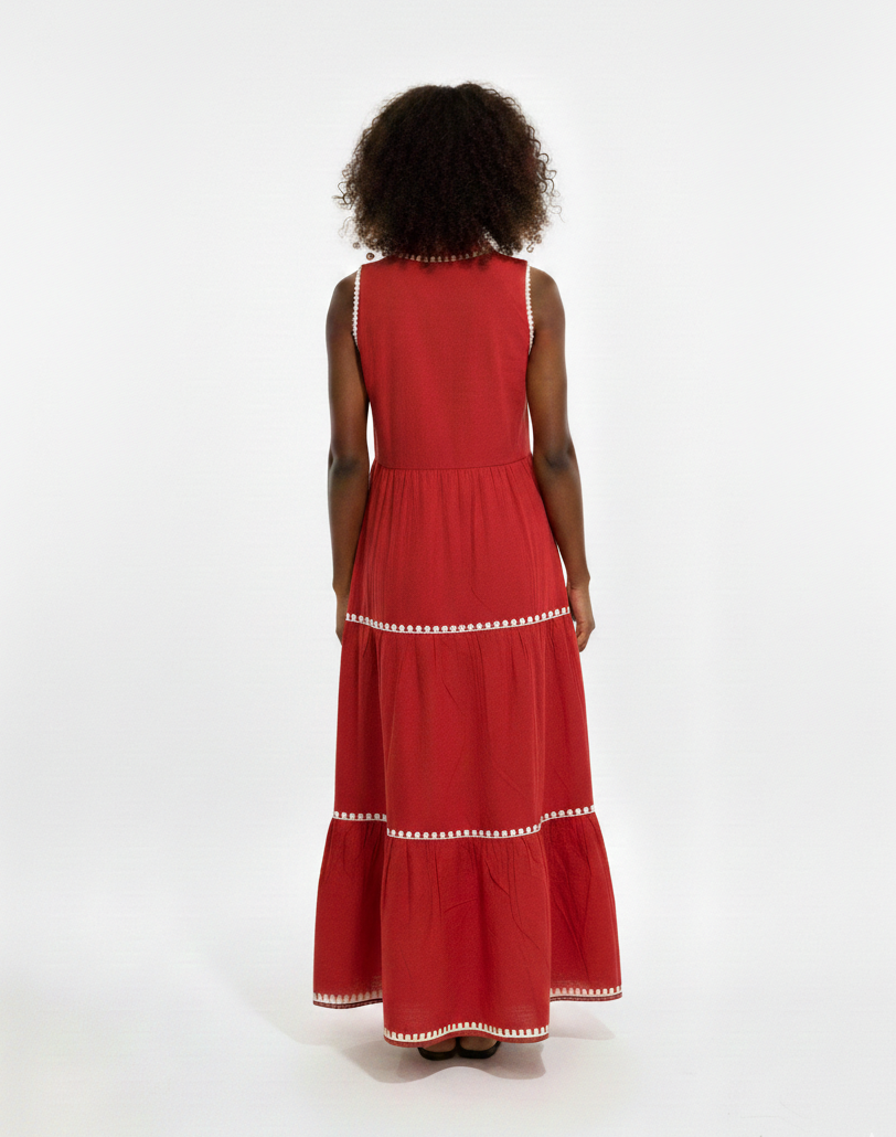 Irina Embroidered Dress