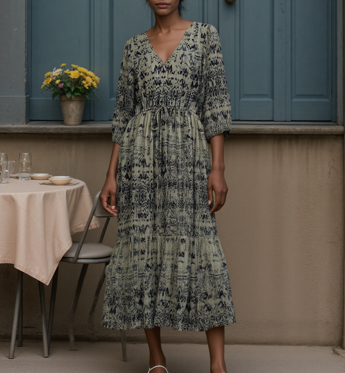 Annie Ink Aztec Dress