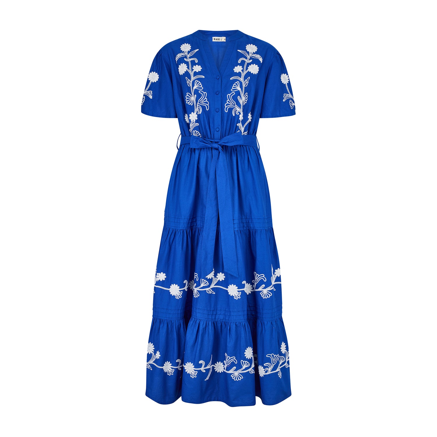 Love Embroidered Maxi Dress Nari Love Embroidered Maxi Dress Nari