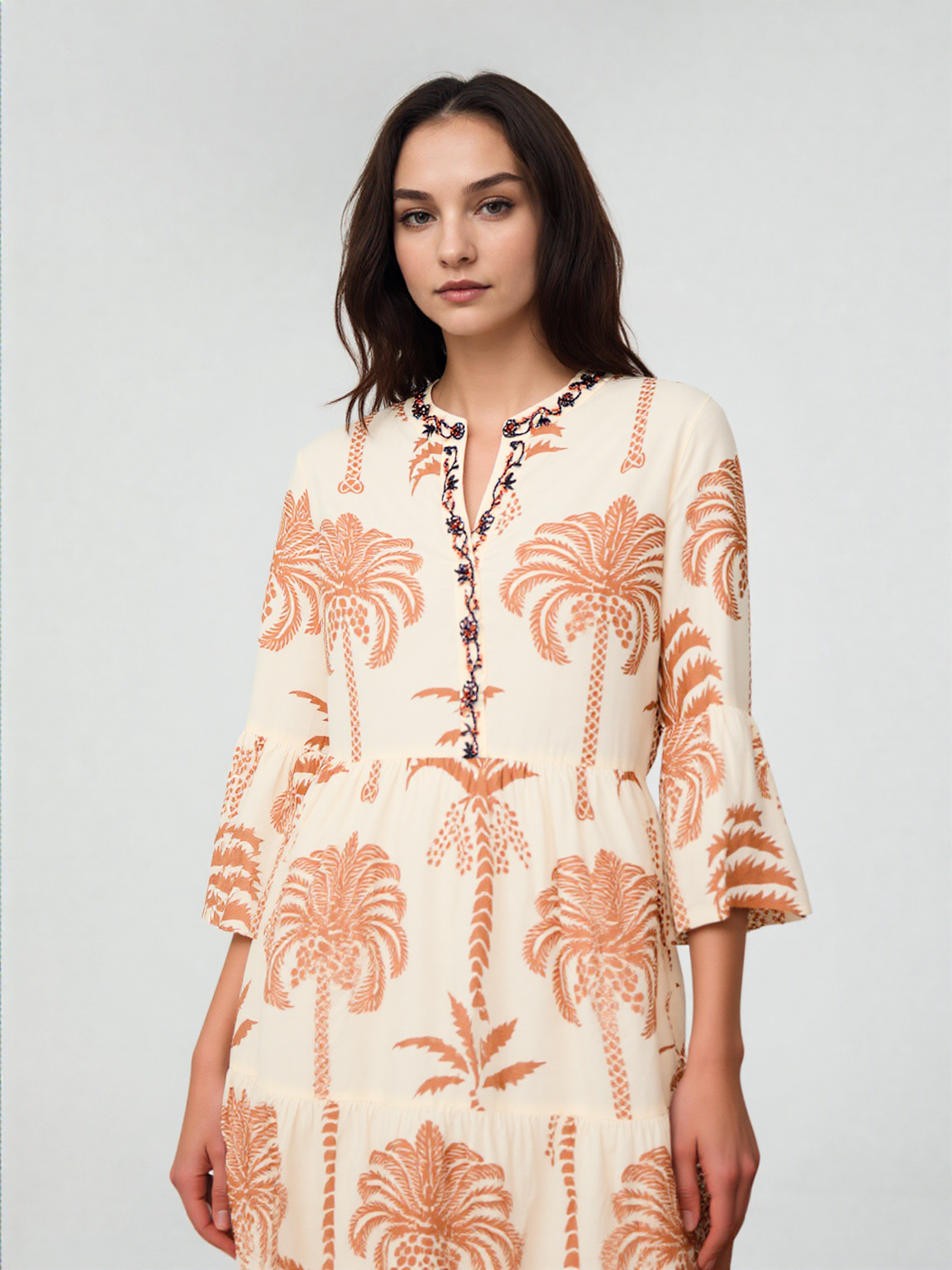 Coco Palm Short Dress