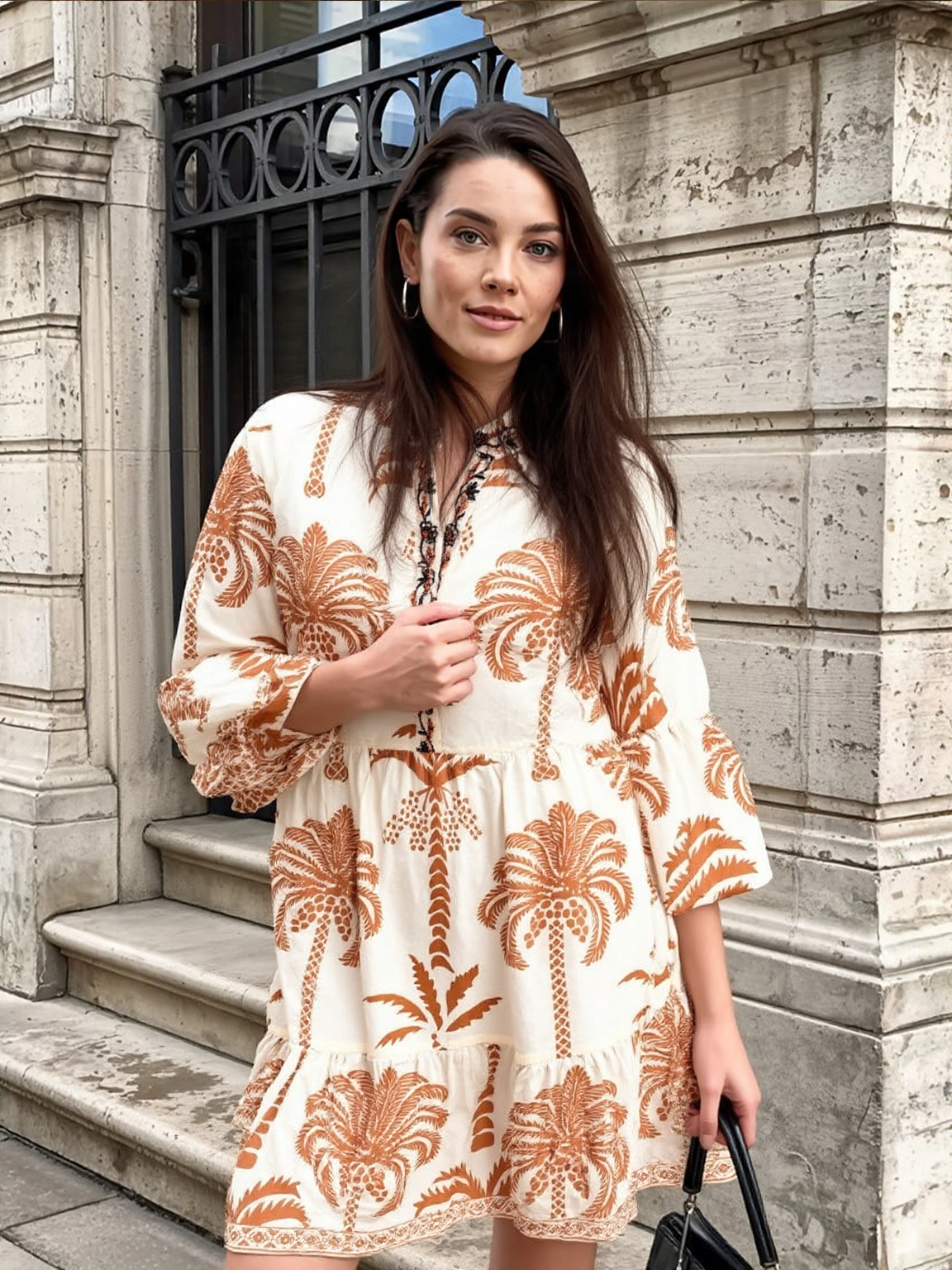 Coco Palm Short Dress