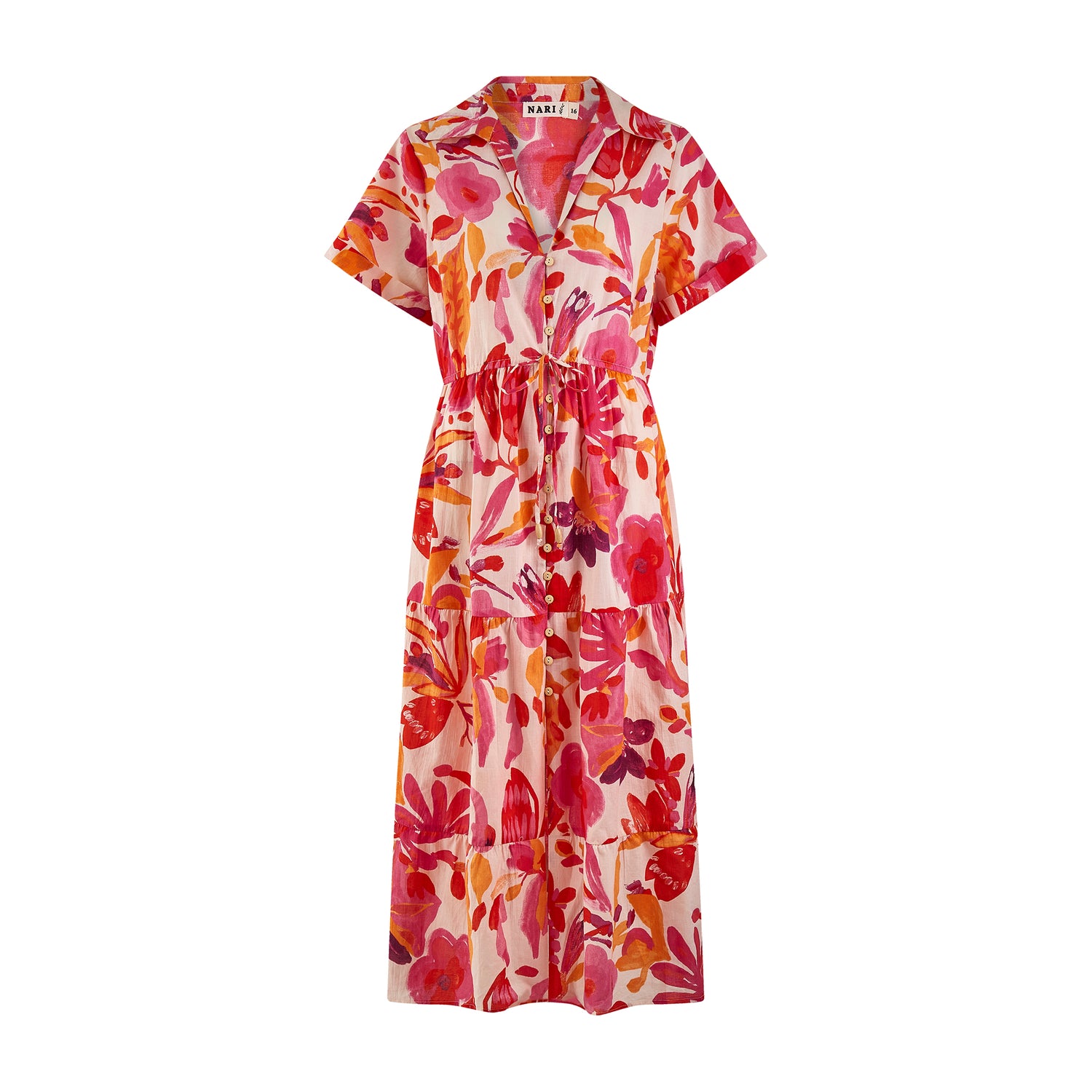 Gabriella Floral Midi Dress