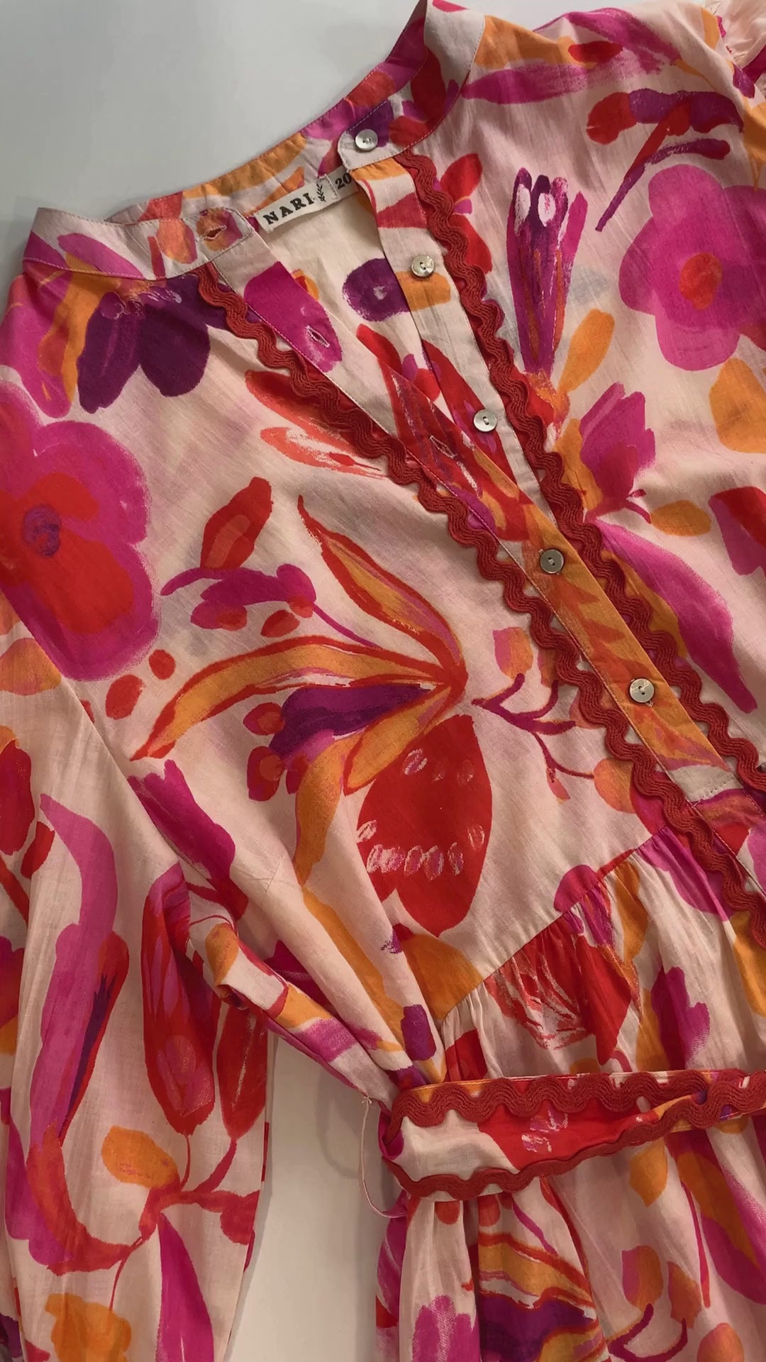 Iola Ric Rac Midi Dress
