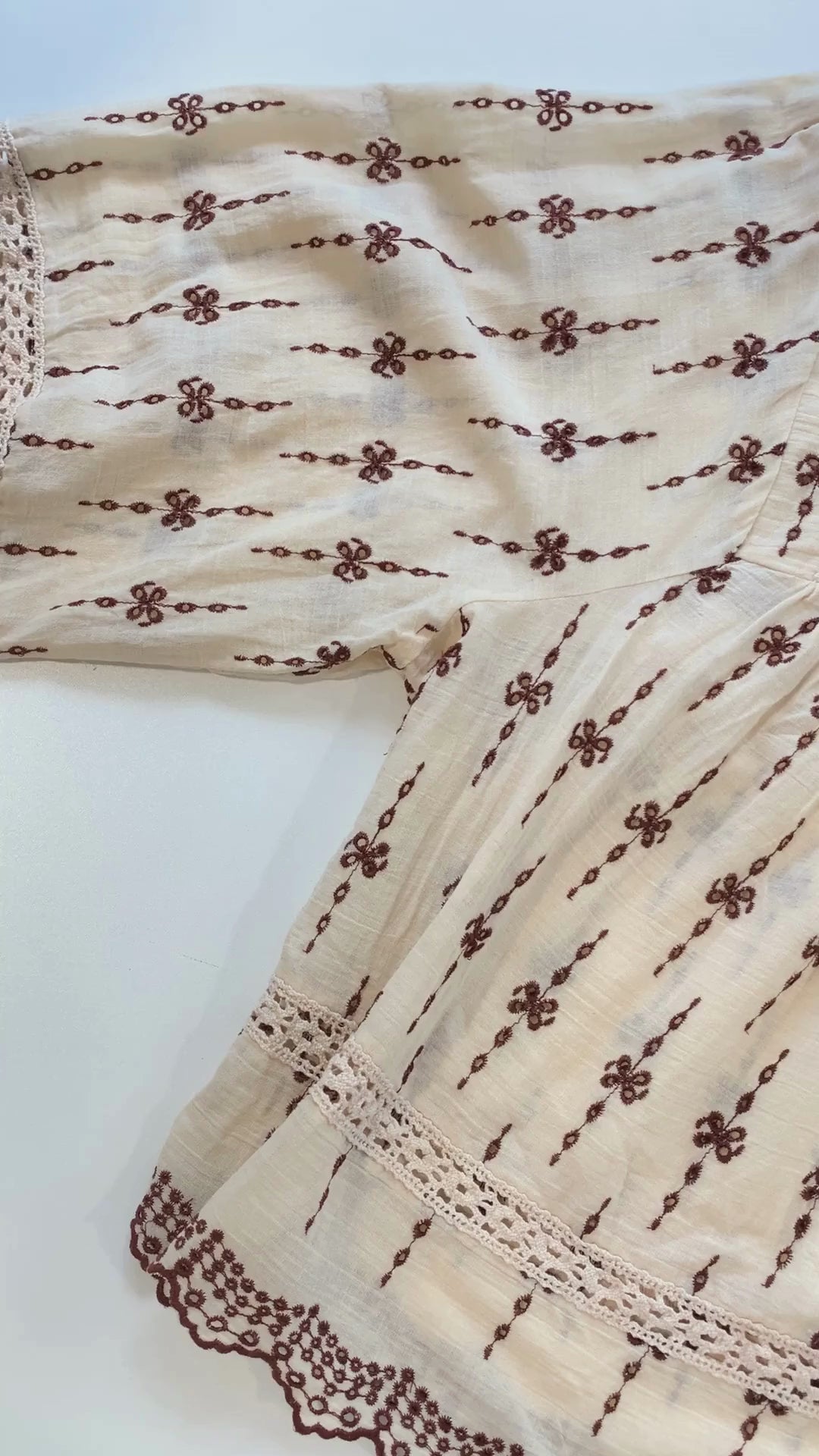 Pablon Broderie Blouse