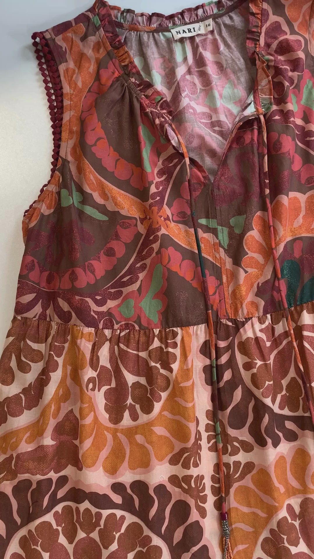 Irina Boho Maxi Dress