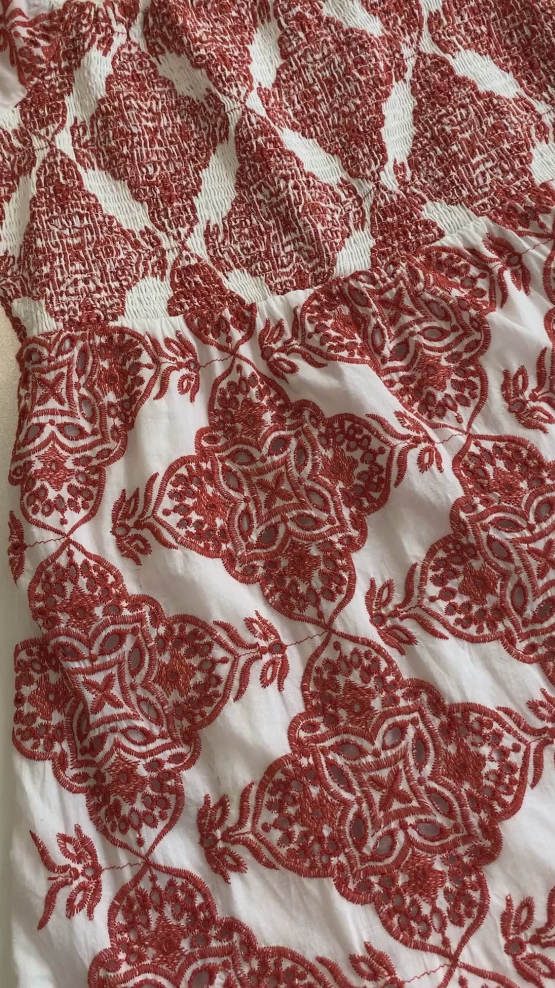 Gwen Broderie Maxi Dress